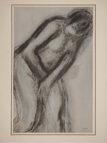 Femme s'essuyant by Edgar Degas, 版画 for Sale on Singulart