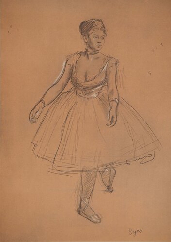 Etude de danseuse von Edgar Degas, Druck kaufen auf Singulart