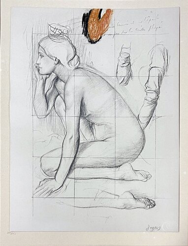 Jeune nue by Edgar Degas, Print for Sale on Singulart
