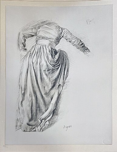 Le dos de la femme by Edgar Degas, Print for Sale on Singulart