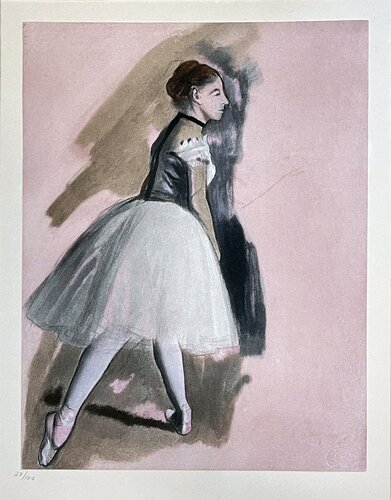 Danseuese in Position 1972 by Edgar Degas, Print for Sale on Singulart