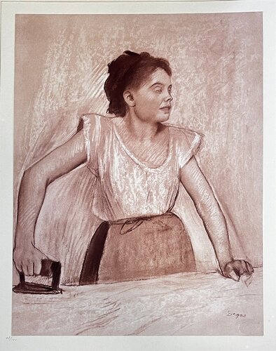 Blanchiisseuse by Edgar Degas, Print for Sale on Singulart