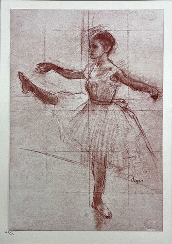 Jeune femme en costume de ville by Edgar Degas, Print for Sale on Singulart