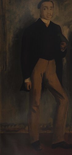Deux hommes en pied von Edgar Degas, Druck kaufen auf Singulart