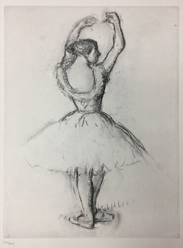Untitled Lithograph from "Danse Dessins" 1936 van Edgar Degas, Afdruk te koop op Singulart