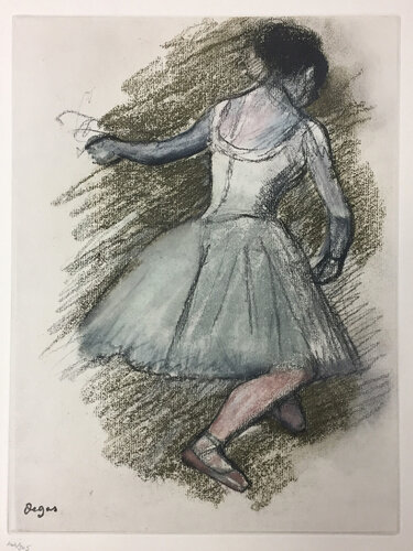 Untitled Lithograph from "Danse Dessins" 1936 par Edgar Degas, Édition en vente sur Singulart