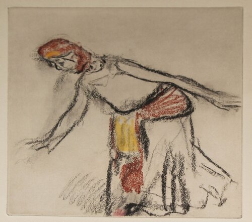 Untitled Lithograph from "Danse Dessins" 1936 di Edgar Degas, Stampa in vendita su Singulart