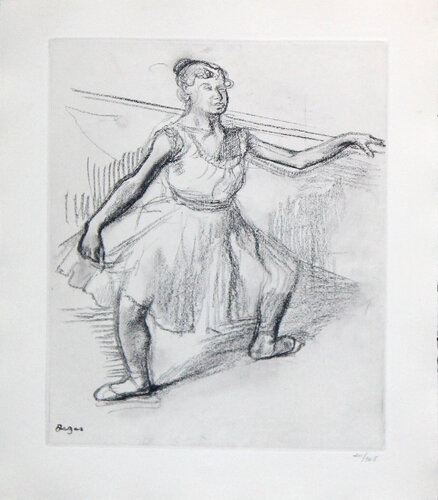 Untitled Lithograph from "Danse Dessins" 1936 di Edgar Degas, Stampa in vendita su Singulart