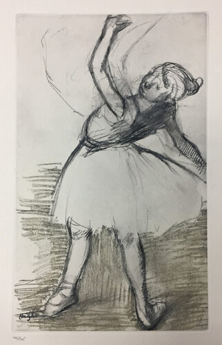 Untitled Lithograph from "Danse Dessins" 1936 van Edgar Degas, Afdruk te koop op Singulart