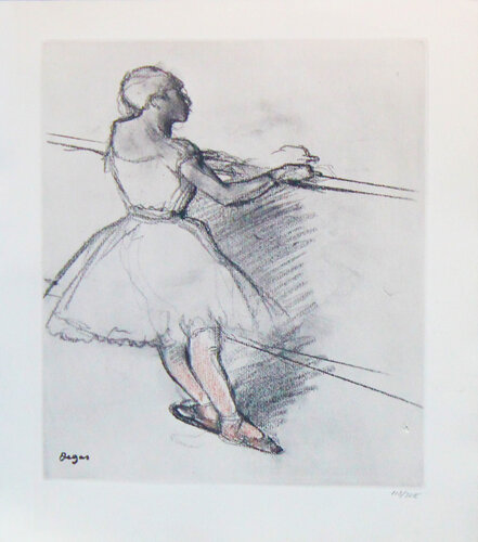 Untitled Lithograph from "Danse Dessins" 1936 di Edgar Degas, Stampa in vendita su Singulart