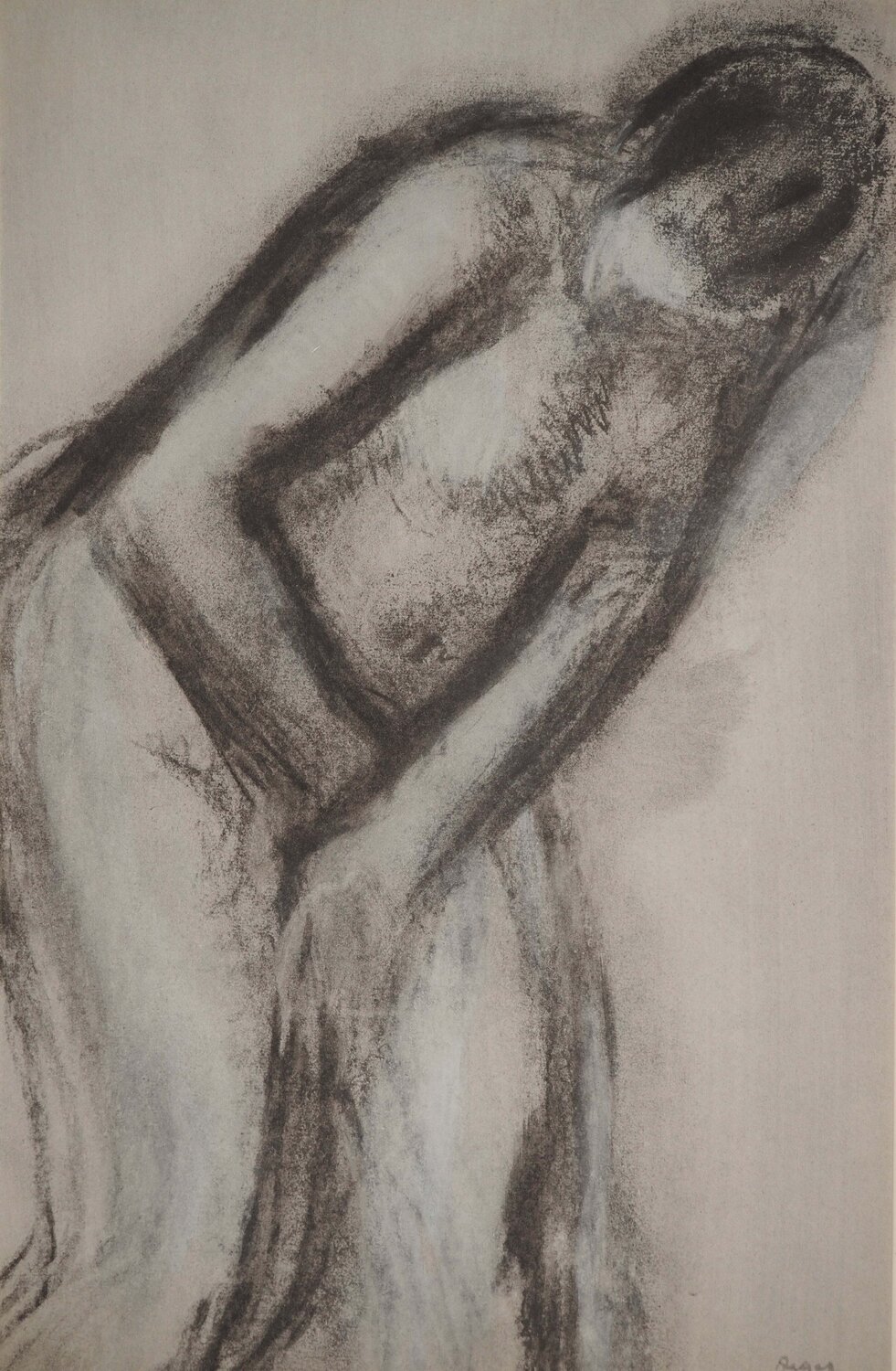 Femme s'essuyant Edgar Degas Druck zu verkaufen
