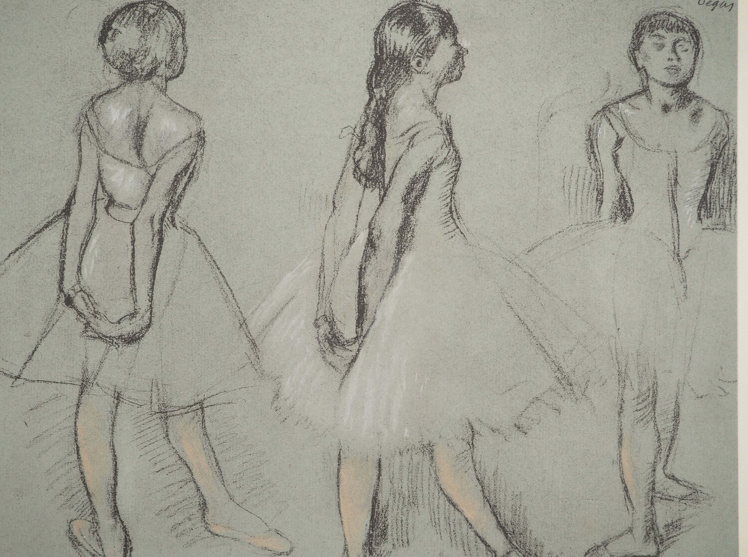 Les trois petits rats de l'opér Edgar Degas Stampa in vendita