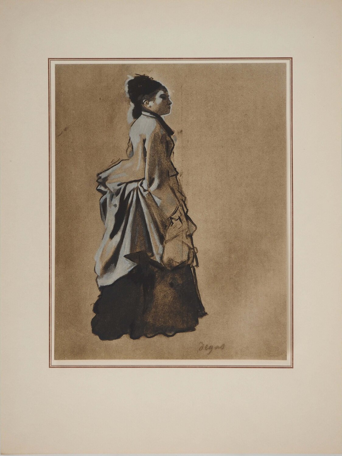 Costume de ville Edgar Degas Édition à vendre