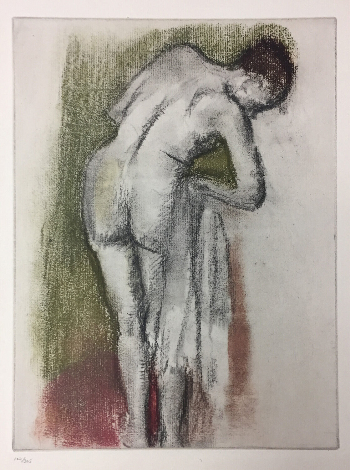 Untitled Lithograph from "Danse Dessins" 1936 Edgar Degas Druck zu verkaufen