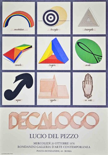 Lucio del Pezzo Art for Sale on SINGULART