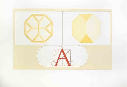 Decalogue N°9 by Lucio del Pezzo, 인쇄 for Sale on Singulart