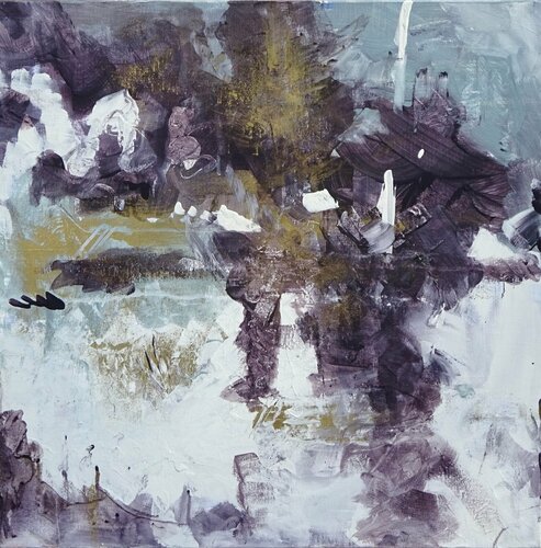 Raja Meditation di Angie Brooksby-Arcangioli, Pittura in vendita su Singulart