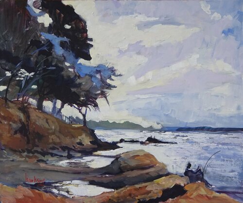 Beau Rivage di Angie Brooksby-Arcangioli, Pittura in vendita su Singulart