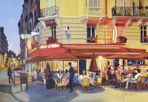 Cafe Le Réveil Angie Brooksby-Arcangioli