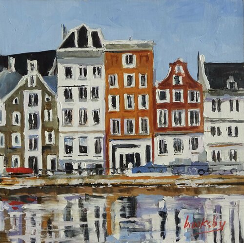Amsterdam Row houses on the Gracht Angie Brooksby-Arcangioli