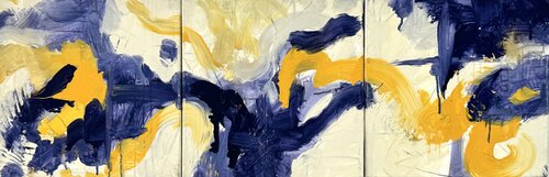 Glorious Sunshine - Triptych Angie Brooksby-Arcangioli