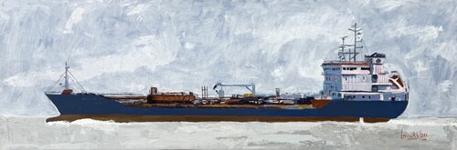 Cargo Tanker Ship Angie Brooksby-Arcangioli