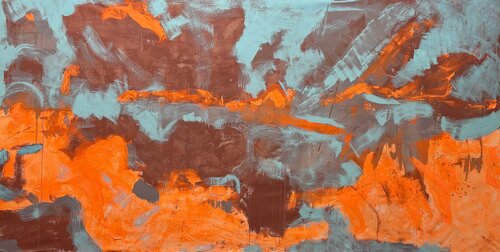 Fire Horse Chronicles n 1 van Angie Brooksby-Arcangioli, Schilderij te koop op Singulart