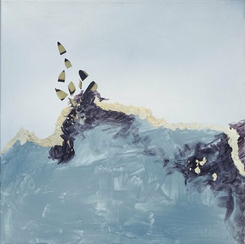 abstract meditation : RAJA di Angie Brooksby-Arcangioli, Pittura in vendita su Singulart