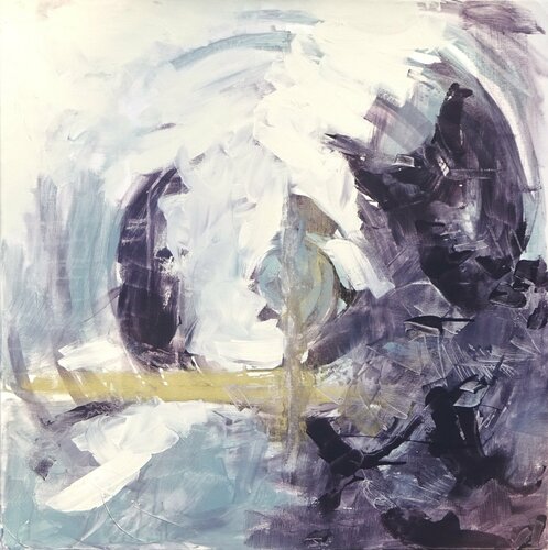 abstract meditation: Maha Raja di Angie Brooksby-Arcangioli, Pittura in vendita su Singulart