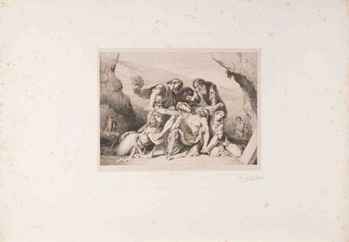 Une Pietà by Eugène Delacroix, Print for Sale on Singulart