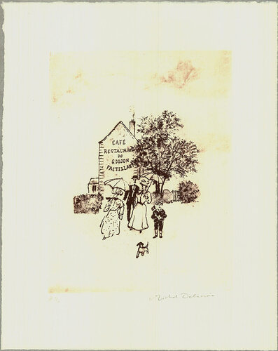 Paris III van Michel Delacroix, Afdruk te koop op Singulart
