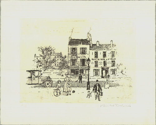 Paris IV von Michel Delacroix, Druck kaufen auf Singulart