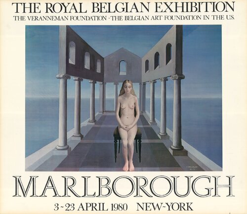 The Royal Belgian Exhibition by Paul Delvaux, Print for Sale on Singulart