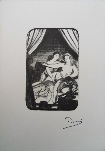 Amantes dans un alcove di André Derain, Stampa in vendita su Singulart