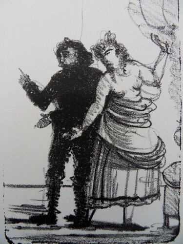 Les amoureux sur scène by André Derain, Print for Sale on Singulart
