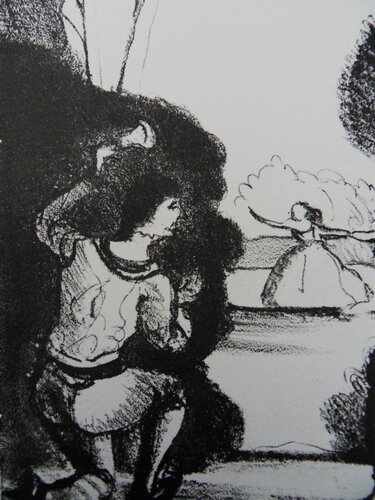Jeu de Cache cache dans un jardin di André Derain, Stampa in vendita su Singulart