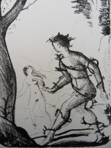 La nymphe surprise pendant son bain by André Derain, Print for Sale on Singulart