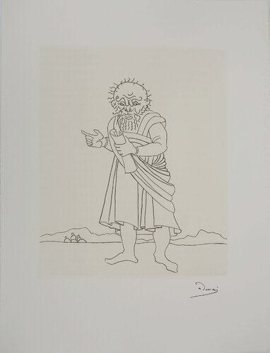 Le vieux philosophe par André Derain, Édition en vente sur Singulart