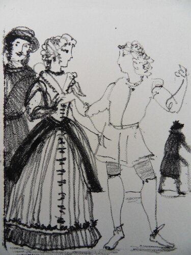 Conversation galante van André Derain, Afdruk te koop op Singulart