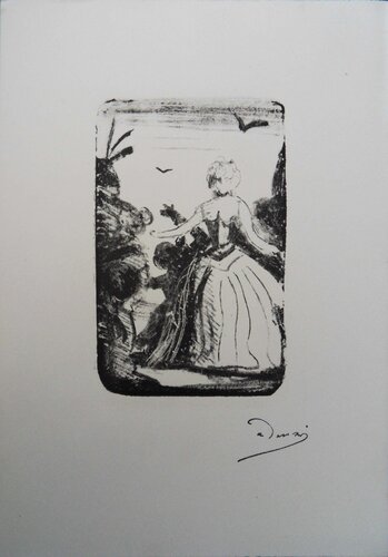 L’arrivée, bateaux à l’horizon, Lithographie originale signée par André Derain, Édition en vente sur Singulart