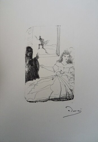 La fuite, l’amant surpris, Lithographie originale signée de André Derain, Impresión a la venta en Singulart