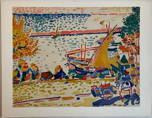 Port de Collioure von André Derain, Druck kaufen auf Singulart