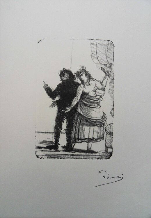 Les amoureux sur scène André Derain