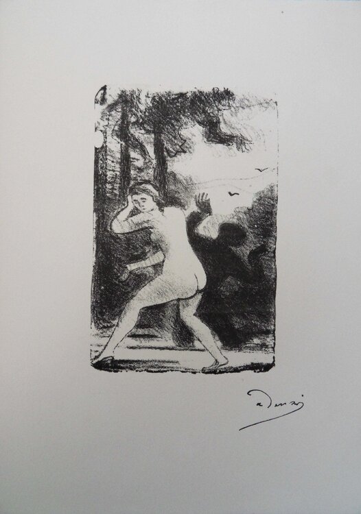 Nu et ombre effrayante André Derain