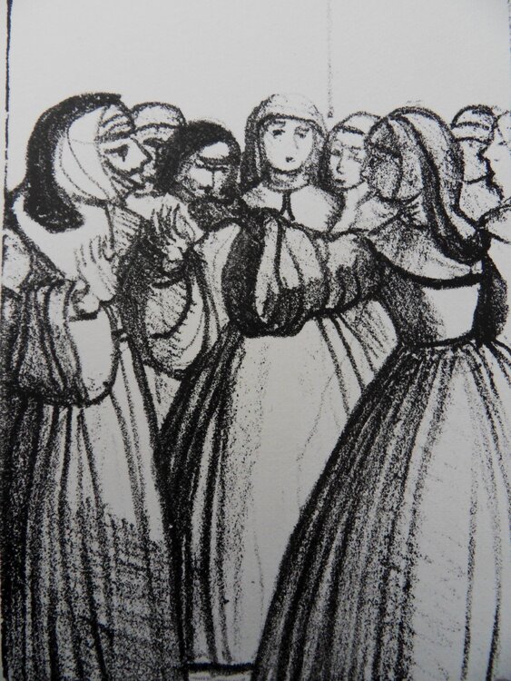 Au couvent, Conversation entre religieuses André Derain