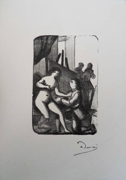 Le modèle timide André Derain