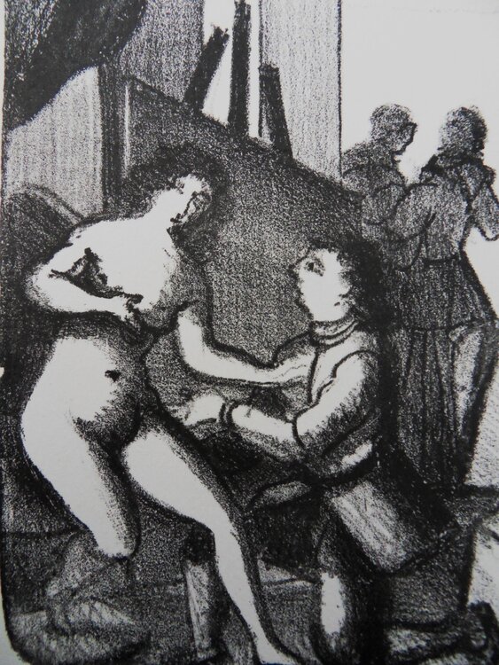 Le modèle timide André Derain