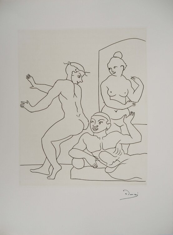Le trio amoureux André Derain