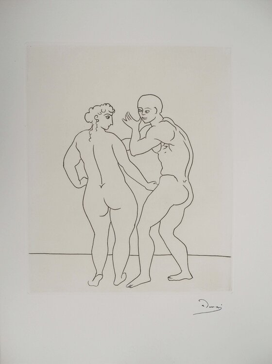 Jeune couple se découvrant André Derain