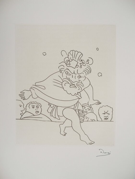 Le comédien en pleine folie André Derain